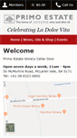 Mobile Screenshot of primoestate.com.au