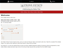 Tablet Screenshot of primoestate.com.au